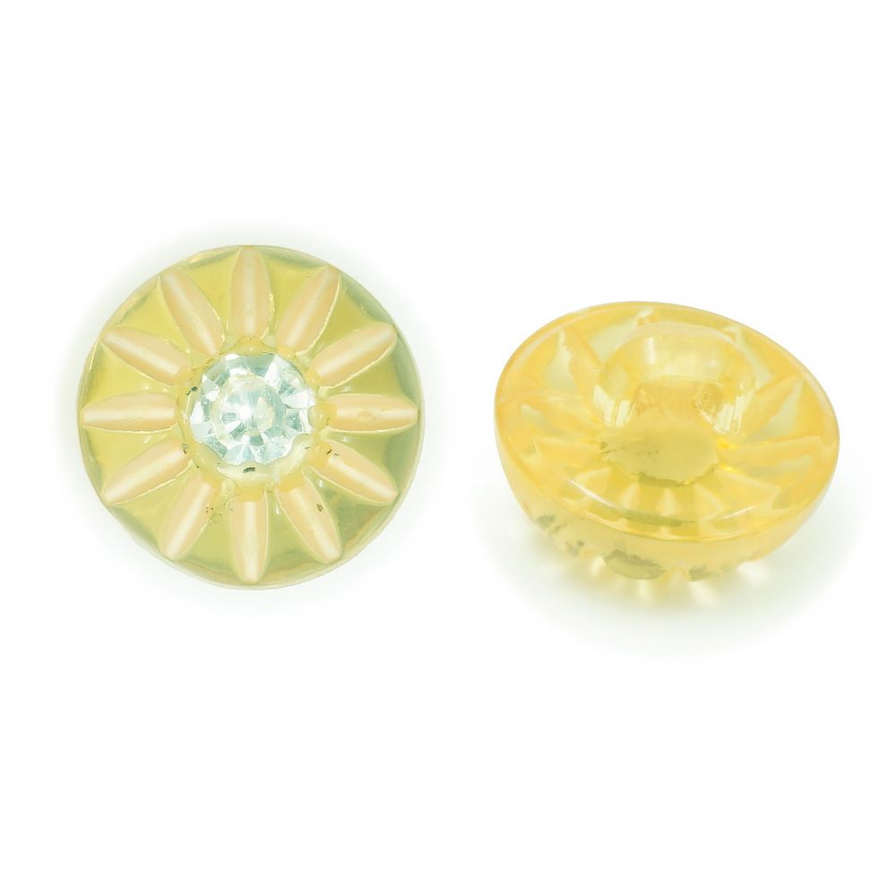 Пуговицы на ножке со стразом 20L (02), 50 шт