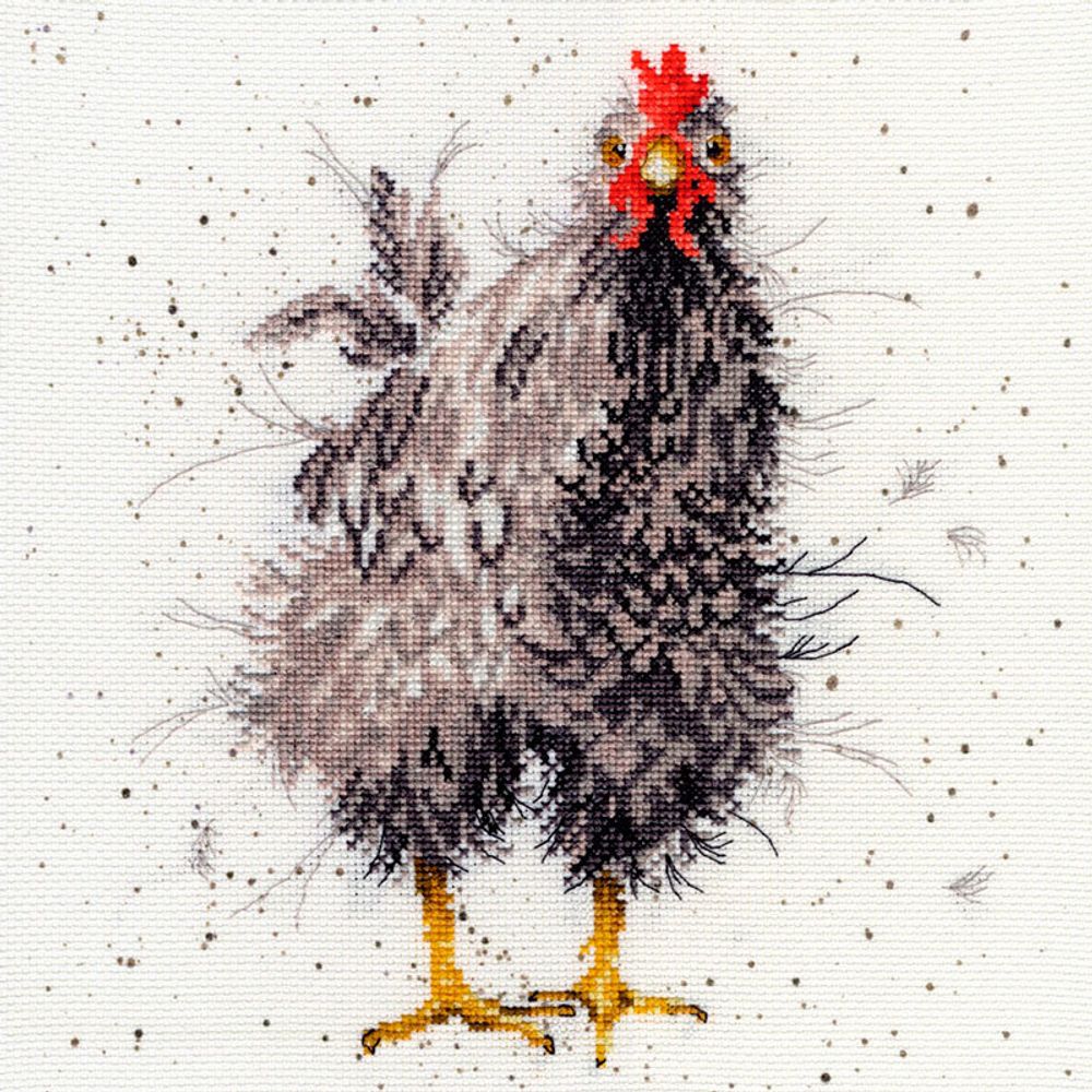Bothy Threads, Curious Hen (Любопытная курица), 26х26 см