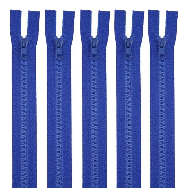 Молния трактор Arta Т6 (6 мм) 2 зам., разъем., 110 см, цв. 088 яр.синий, уп.5 шт