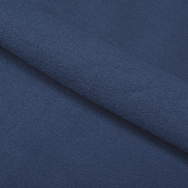 Футер 2-нитка начес 190 г/м², 100-100 см / 6 метров, ФУТ2Х.НАЧ.190.19-4030.6, индиго