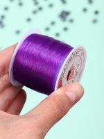 Нить-леска 0.3 мм, 100 м, цв. фиолетовый