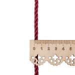 Шнур витой 5мм / 18,29м, 174 винный, 1AS-168