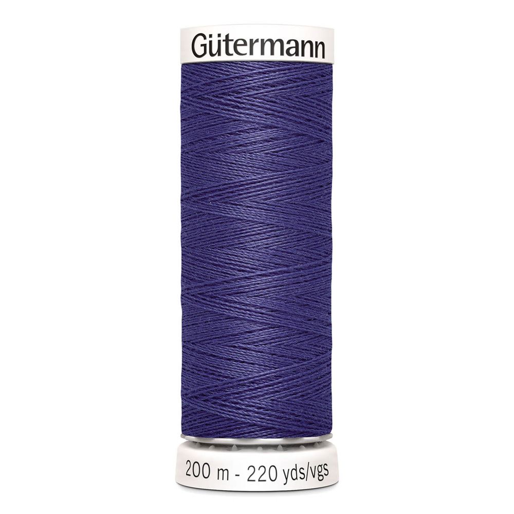 Нитки универсальные Gutermann Sew-all, 200м, 086 фиолетовый джинс