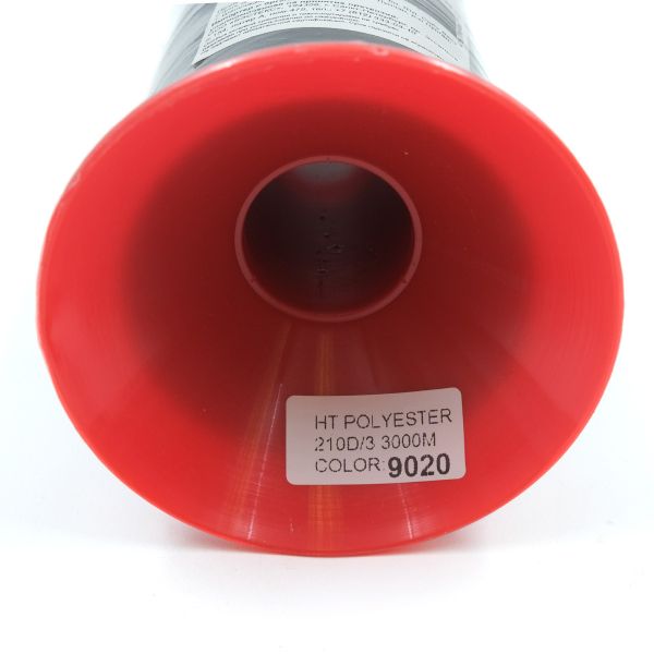 Нитки филаментные 210D/3, 3000 м, 100% п/э, Астра, 9020 черный