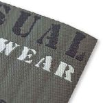 Термоаппликация Джинсовый ярлык прямоугольный CASUAL MENSWEAR, черный цв, Prym