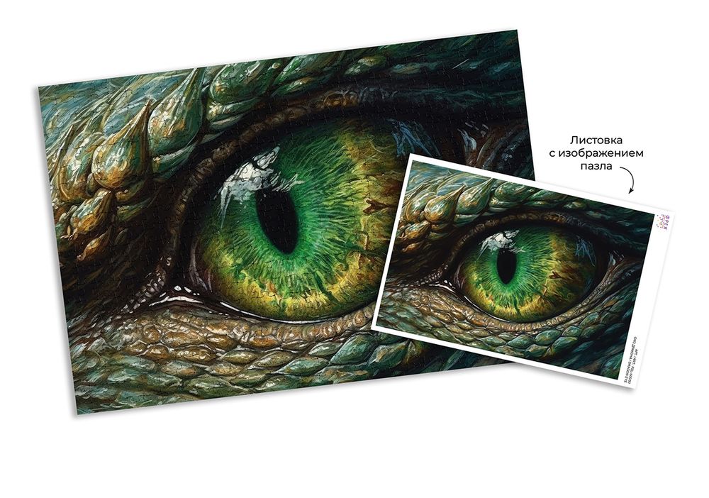 Пазл 500 элементов, Око дракона, PZL-500/50, Фрея