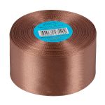 Лента атласная 1-сторонняя 50.0 мм / 33±2 метра, 031 т-коричневый, Gamma