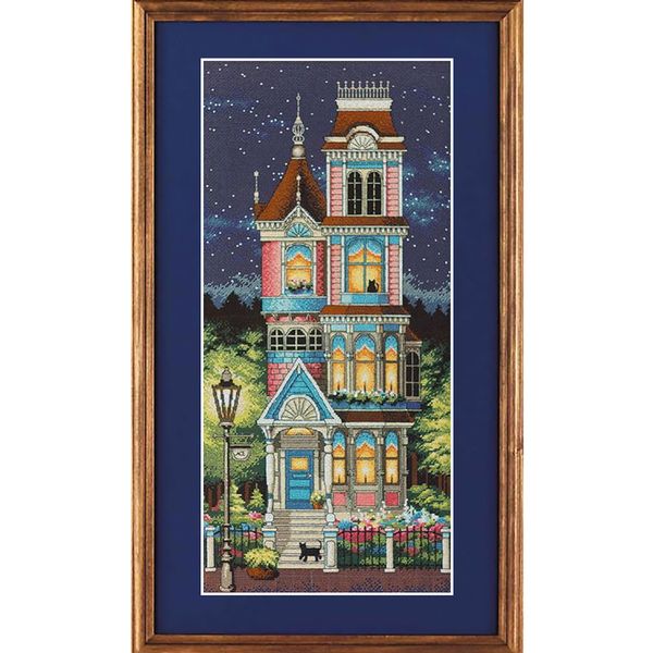 Набор для вышивания нитками Dimensions 13666, Викторианское очарование, 20х43 см