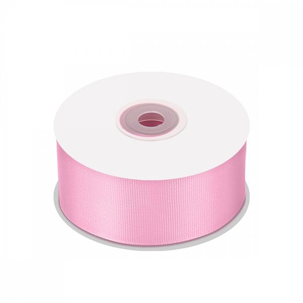 Лента репсовая (в рубчик) 38.0 мм / 22.8±1 метра, F133 розовый, Magic4Hobby