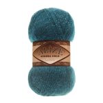 Пряжа Alize (Ализе) Angora Gold Simli / уп.5 мот. по 100 г, 500м, 017 петроль А