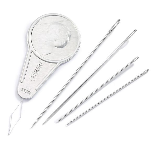 Иглы ручные для штопки 19 шт, с нитевдевателем, Prym 128152