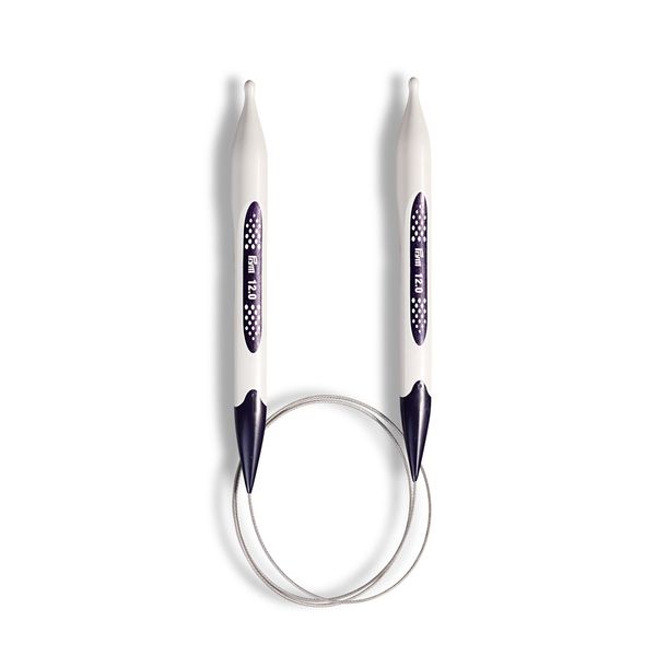 Спицы круговые ⌀12.0 мм, 80 см, 1 шт, Prym Ergonomics 215814