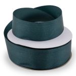 Лента атласная 1-сторонняя 25.0 мм / 22.86±1 метров, (аналог 411007), 124 темная бирюза, Globus