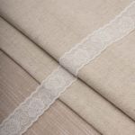 Кружево эластичное (стрейч) 26 мм / 13.7 метров, белый, 3AR1262