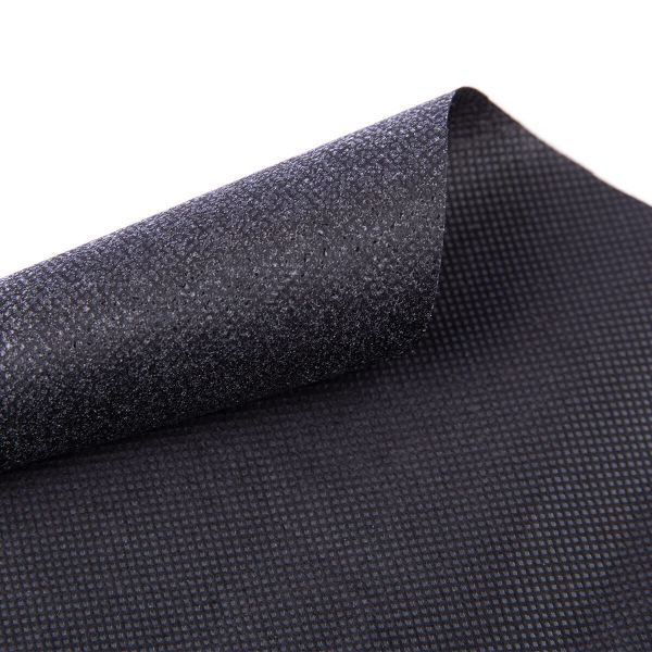 Флизелин клеевой сплошной 70 г/м², 100 см / рул. 100 метров, черный, B, Gamma G-560c