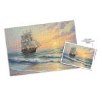 Пазл. Премиальная коллекция 1500 элементов, TOP-PZL-1500/02 Под парусами, Фрея