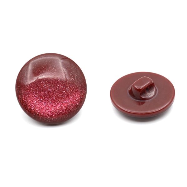 Пуговицы на ножке 32L (20мм), пластик (col.11 бордовый), 72 шт, CR P-45