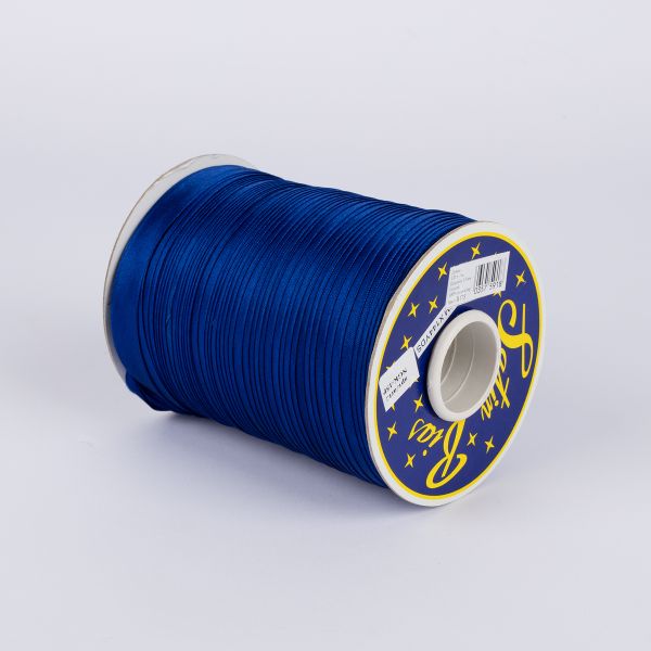 Косая бейка атласная 15 мм / 132±1 метра, В175 синий, NGK-15P