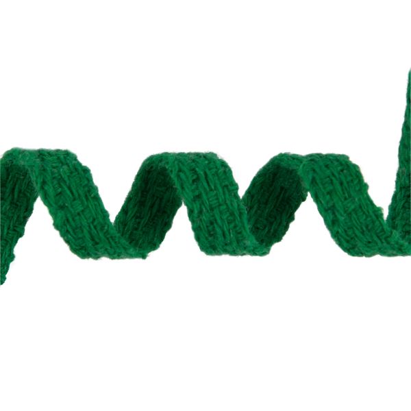 Тесьма (лента) киперная (100% х/б) 5 мм / 25 метров, зеленый, Gamma С3865Г17