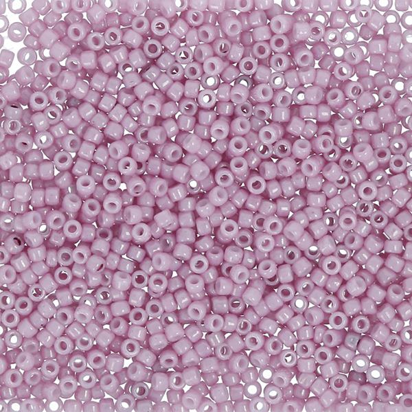 Бисер Toho 15/0 круглый (1.5 мм), 25 г (5х5 г), 0127 т.розовый/перл