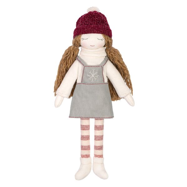 Набор для шитья игрушки Рождественская девочка 27 см, Miadolla NY-0345