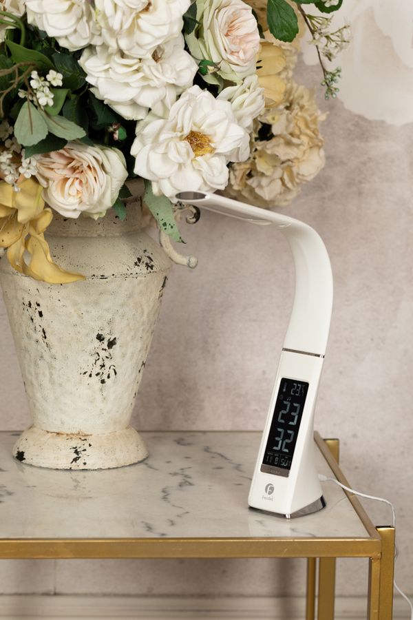 Лампа настольная, белая, Ferstel FR-42