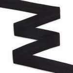 Резинка бельевая (бретелечная) 15.0 мм / 50 метров, черный, (ML207.015)