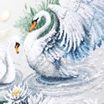 Набор для вышивания нитками Чудесная игла, Свадебный вальс, 41х31 см