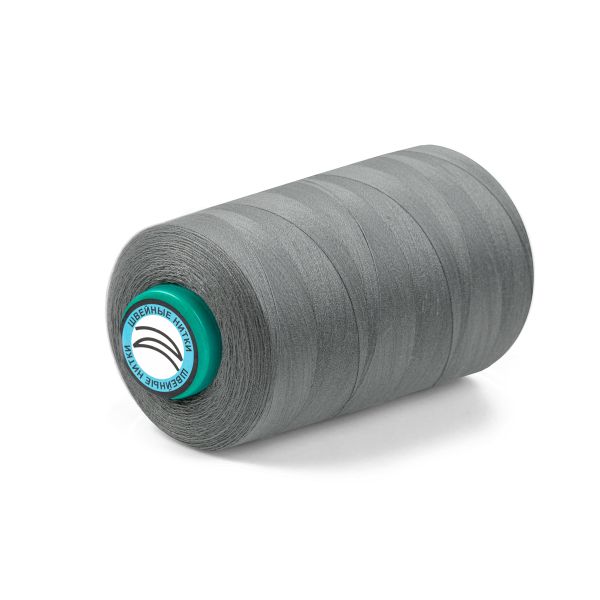 Нитки универсальные Nitka 40/2, 4570 м (5000 ярд) / 1 кат., 340 св.серый