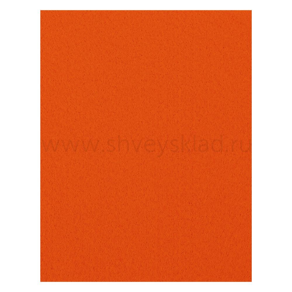 Фетр листовой 2.0 мм, 30х45 см, оранжевый, Efco