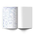 Тетрадь со справ.материал. Архивариус пластик.обл. 320мкм с тис.золот.фольгой. A5 48 л. на скобе 65 г/м², белизна 100% 10 шт, клетка, 01875 Архивариус Геометрия, Светоч Т290