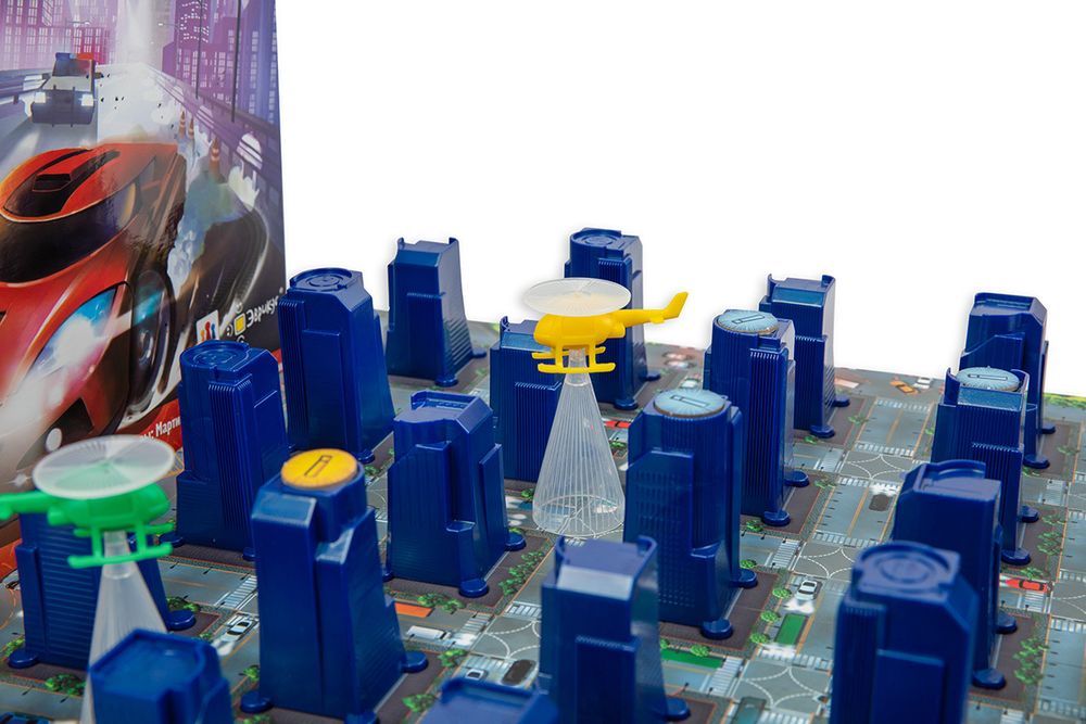 Игра настольная Погоня. Полиция против угонщика, Эврикус PG-17342