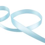 Лента атласная нарезка 12.0 мм / 10 шт по 5.4 метра, №520L(12-4401) голубой, Gamma AL-12P