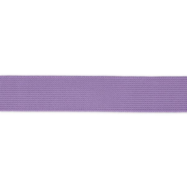 Резинка тканая 25.0 мм / 25 метров, 092 сиреневый, Gamma 2025 цв