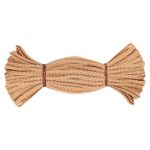 Шнур отделочный сороконожка ⌀5.0 мм / 30 метров, бежевый, С873