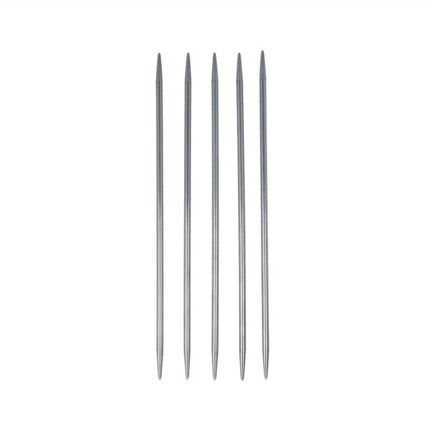 Спицы чулочные металл ⌀4.5 мм, 20 см, никель, Gamma MK5