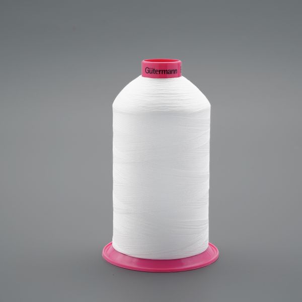 Нитка текстурированная Gutermann E 151, 10000 м, 715328, 111 айвори, 1 катушка