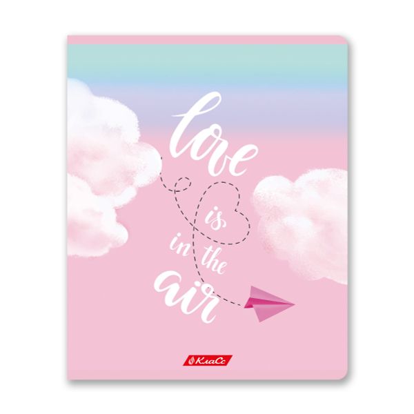 Тетрадь ученическая общая, софт тач, A5+ 96 л. на скобе, белизна 100%, 5 шт, клетка, 000341 Розовое настроение, Светоч 96ТСК5_12_3_1