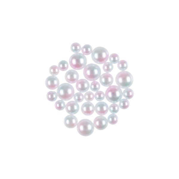 Полубусины декоративные 5х7 г, 01 розово-голубой, Mr.Painter PRL-08