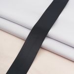 Лента атласная 2-сторонняя 50.0 мм / 22.86±1 метров, C1112 черный, 6102-0016, Globus