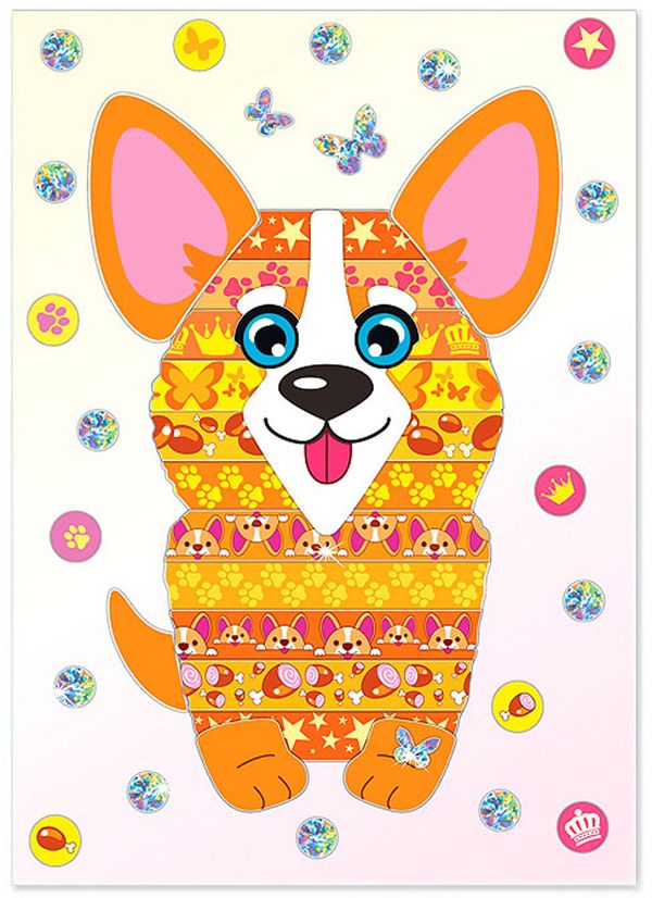 Набор для творчества Клевер, Полосатик Песель, АС 19-219