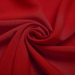 Штапель 110 г/м², 145 см / 2 метра, TBY-Vi-30-14.2, цв.14 красный