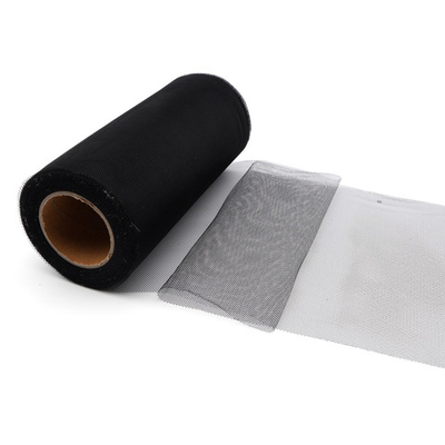 Фатин на шпульке средней жесткости 150мм, 22,86м (9 черный)