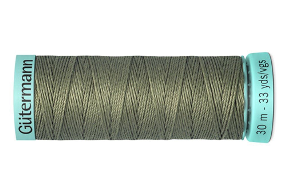 Нитки шелковые Gutermann Silk R753, 30м, 824 зеленый камуфляж, 5 катушек /TOS/