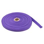 Стропа (ременная лента) 15 мм / 25 метров, толщ. 1.0 мм, [7.9 г/пог.м], 100% п/п, 19 фиолетовый /TOS/