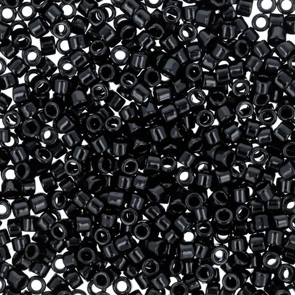 Бисер Toho 11/0 Treasure 1 (1.6 мм), 500 г, 0049 черный