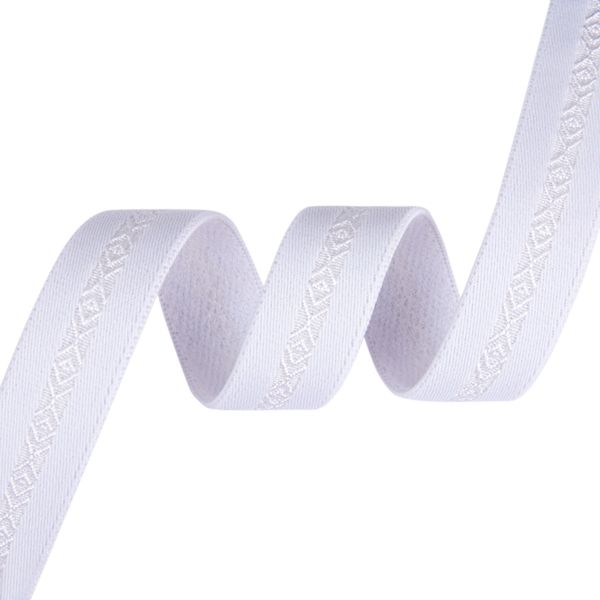 Резинка бельевая (стандартная) 12.0 мм / 25 метров, 001 белый, Blitz LB-62