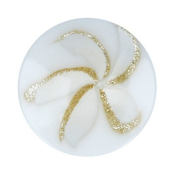 Пуговицы на ножке костюмные 24 мм, 36 шт, А001 белый, Gamma VS 0021