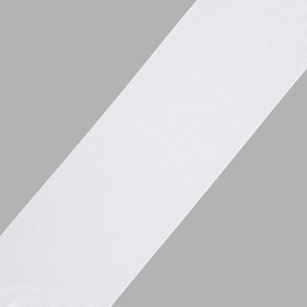 Люверсная шторная лента плотная из полиэфира с клеем остаточной липкости 100 мм / 50 метров