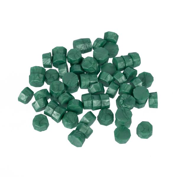 Сургуч восковой 100 г, 06 бирюзовый перламутр, Mr.Painter SWT-03